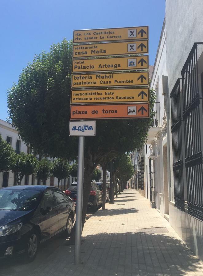 Apartamento Turístico Casa Bari Olivenza Bagian luar foto